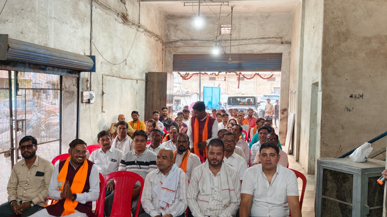 Photo of मोवा मंडल की मासिक बैठक, टिफिन बैठक